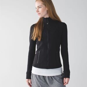 LULULEMON | Define Black Jacket Size 10 with Embroidery